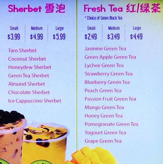 Real Fruit Bubble Tea, Scarborough, Toronto - Urbanspoon/Zomato