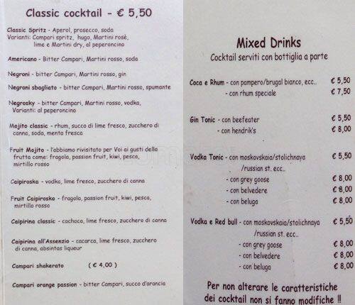 Menu di Pancaffe' Mela Verde 