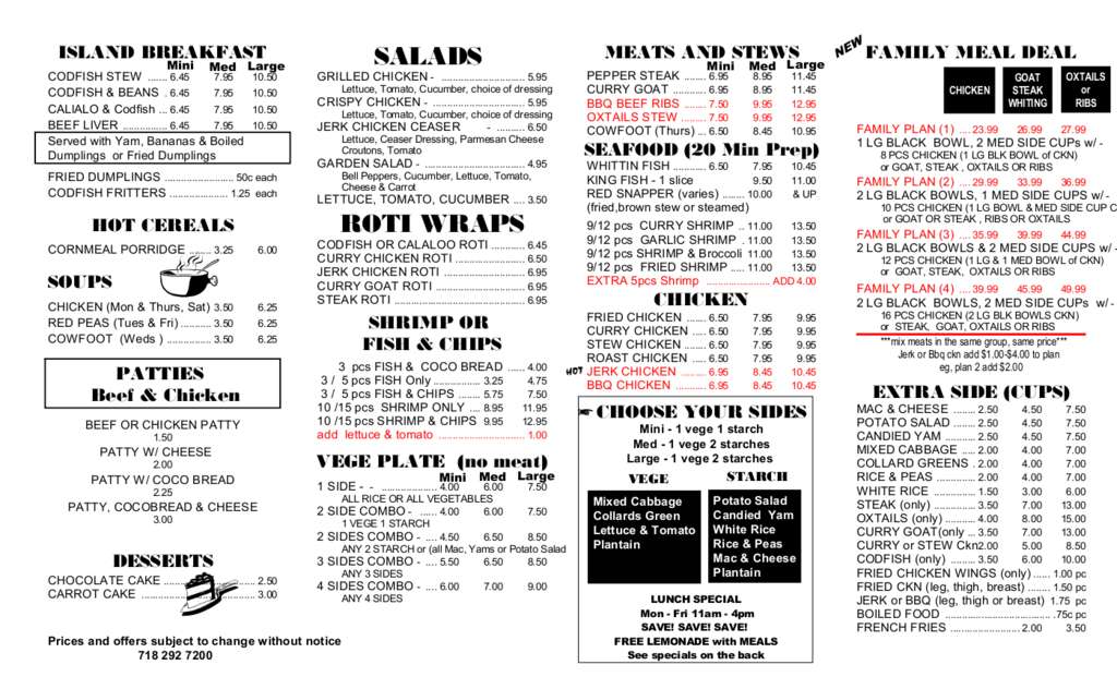 Flavas International Grill Menu Urbanspoon/Zomato