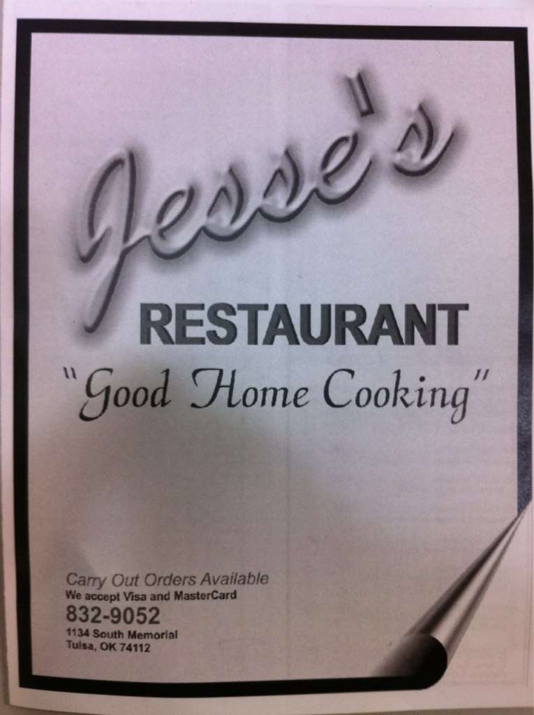 Jesse's Restaurant Menu, Menu for Jesse's Restaurant, Expo Square ...