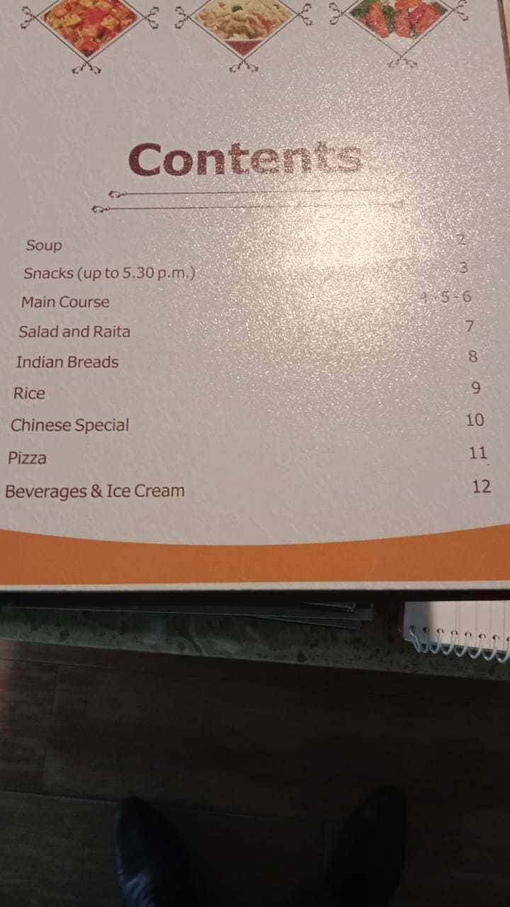 Temptation menu
