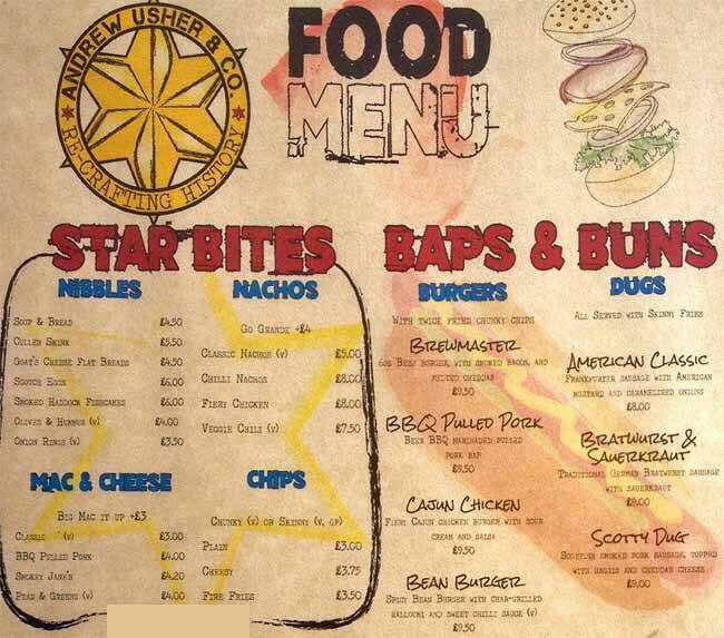 32 Below menu