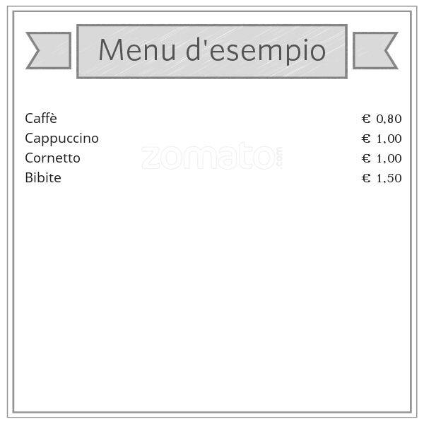 Menu di Baraonda Cafè 