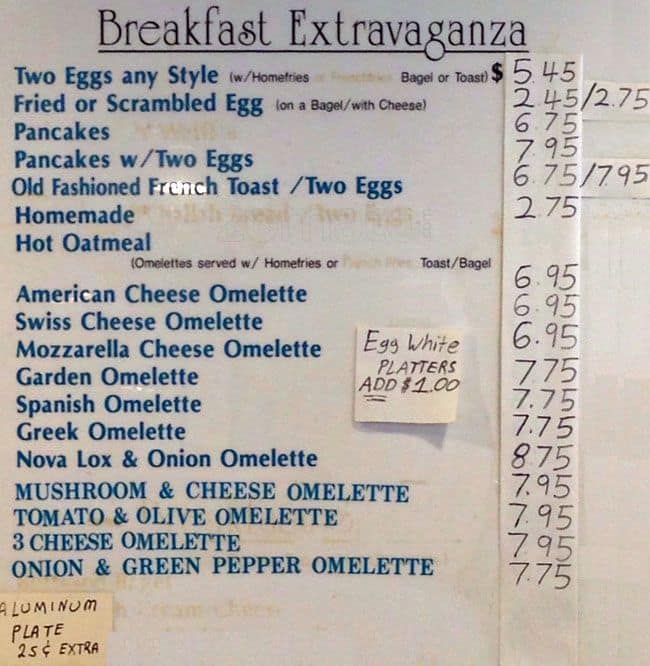 Bagels & Cream Menu, Menu for Bagels & Cream, Fresh Meadows, New York