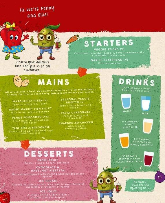 Strada menu
