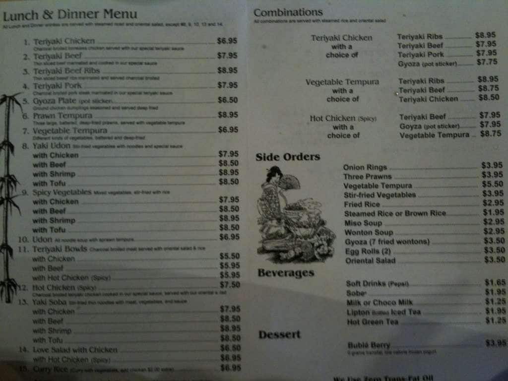 Love love teriyaki salem oregon