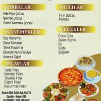 Basaran Menu Basaran Cubuklu Istanbul Icin Menu