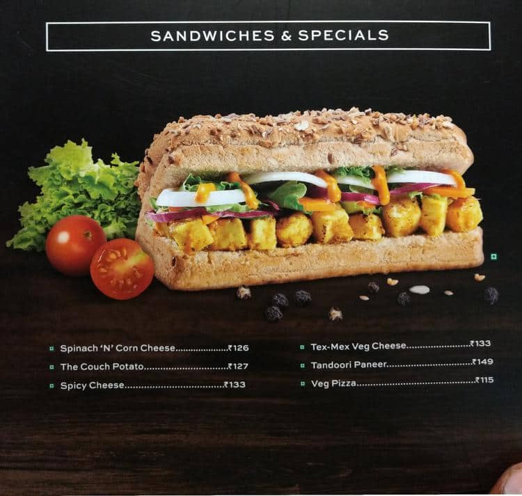 Menu At Cafe Coffee Day Surat Inside Golden Square menu-at-cafe-coffee-day-surat-inside-golden-square