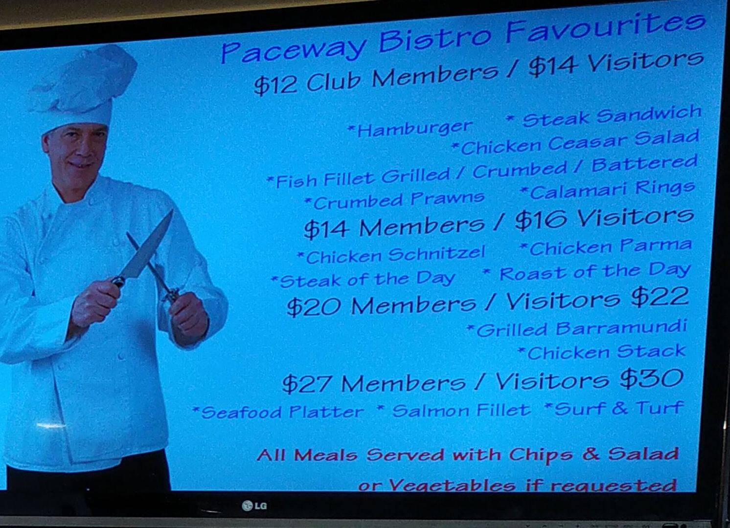 Carta de Penrith District A H & I Society T/A Club Paceway
