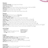 Sargasso Menu Menu For Sargasso Morgantown Morgantown