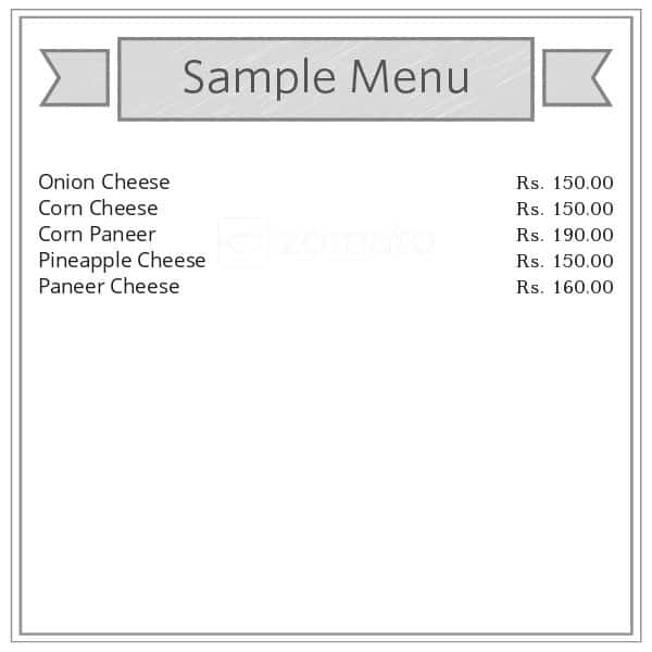 Menu of RFC Pizza Point, Rohini, New Delhi