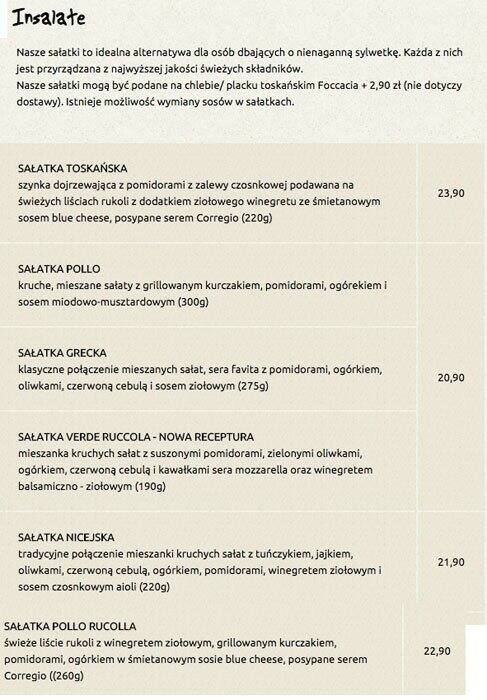 Pizza Dominium menu