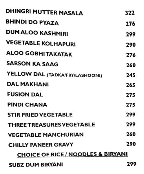 Food Gully By Sarovar menu
