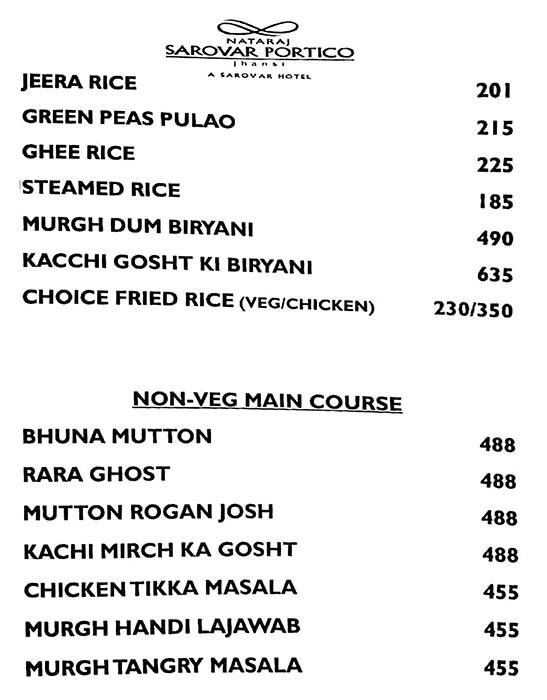 Food Gully By Sarovar menu