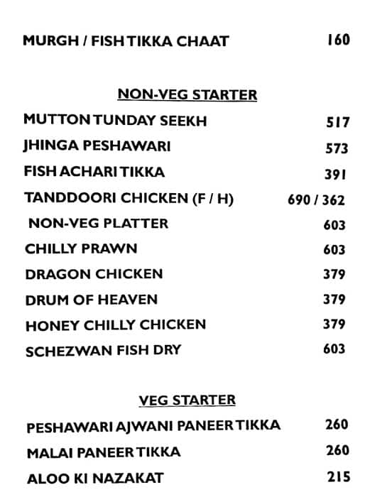 Food Gully By Sarovar menu