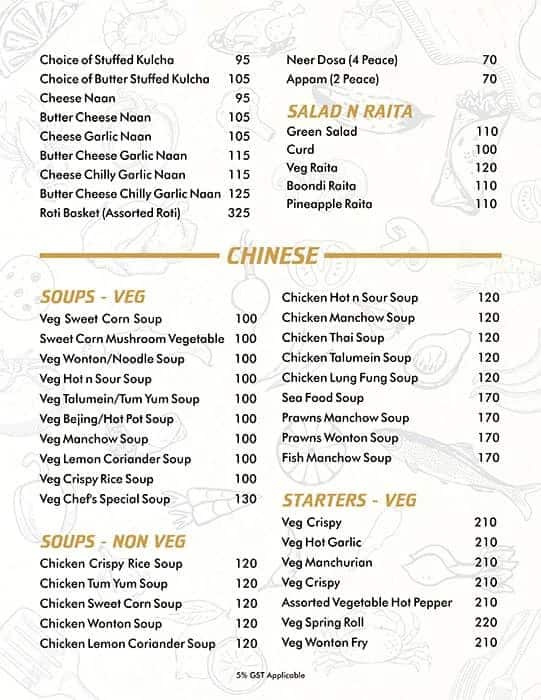 Menu of Kwality Restro Bar, Hinjawadi, Pune