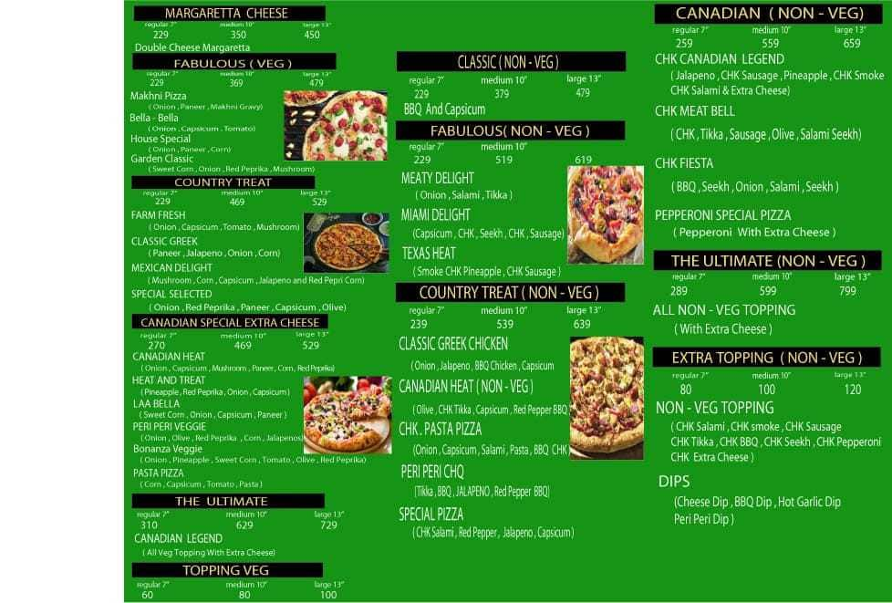 Coach B's Pizza Menu: A Slice of Local Flavor