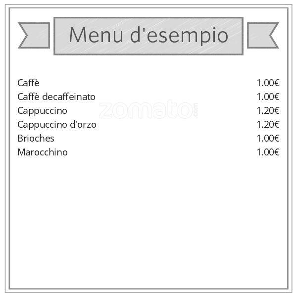 Menu di Risvegli di Caffè 