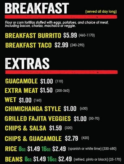 chronic-tacos-menu-menu-for-chronic-tacos-new-westminster-metro