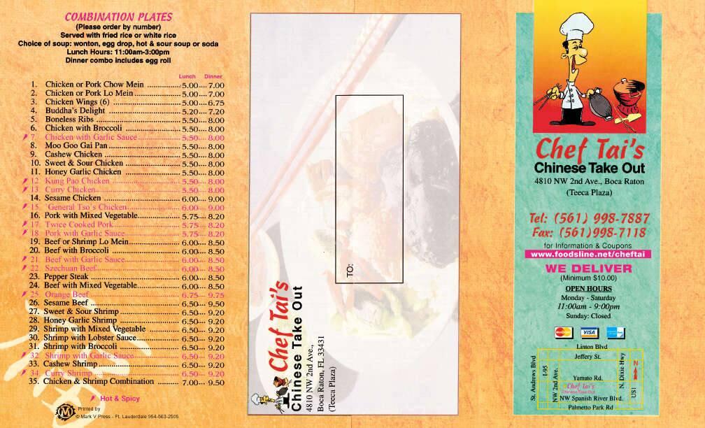 Carta de Cheftai's