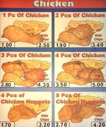 Asya Fish Bar & Kebabs menu