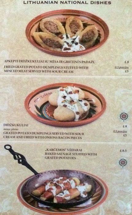 Shepherd's Inn menu