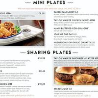 Doctors Taylor Walker Menu Menu For Doctors Taylor Walker Old Town Edinburgh