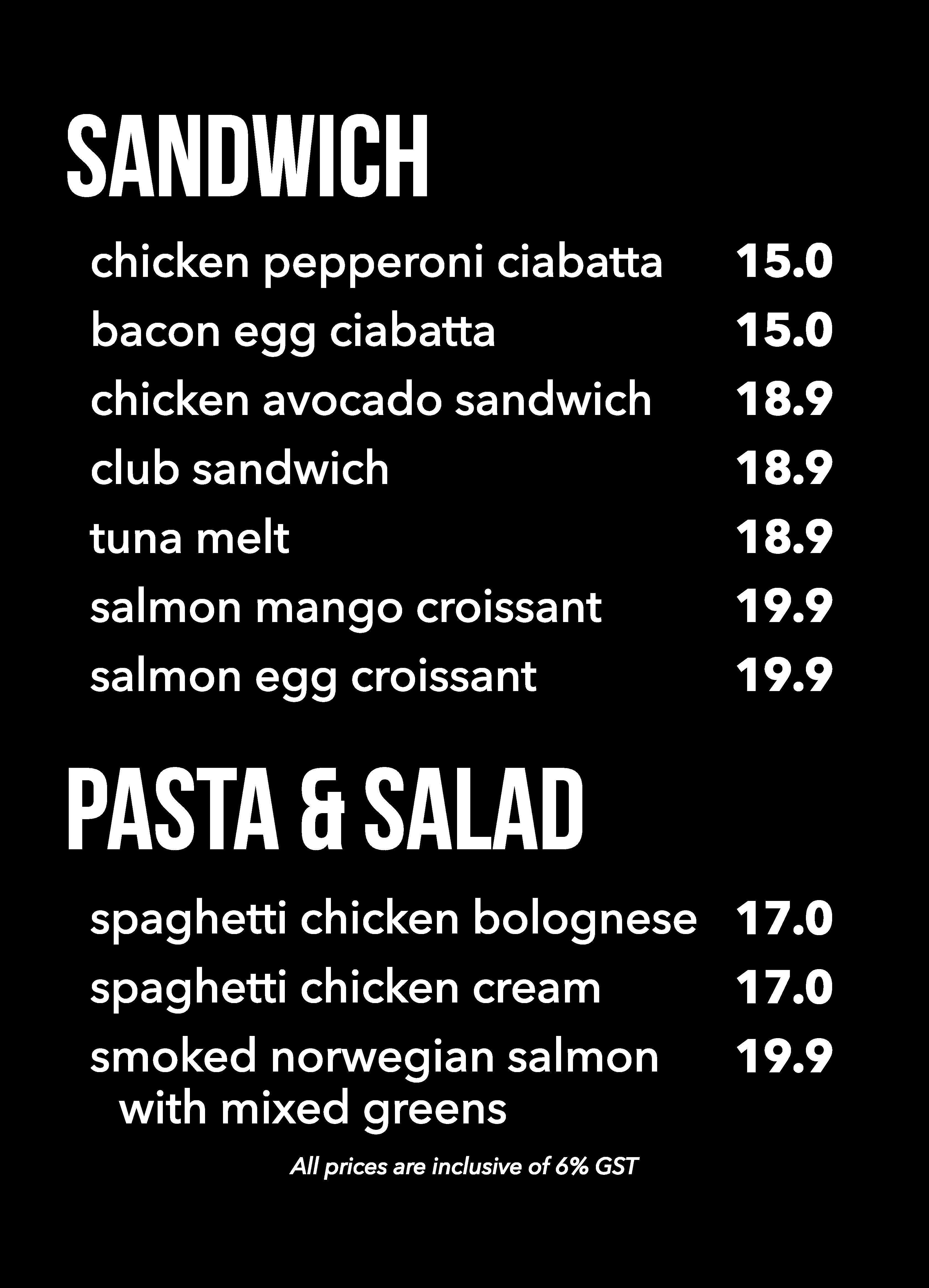 Tedboy Express Menu Menu For Tedboy Express Bangsar South Kuala Lumpur