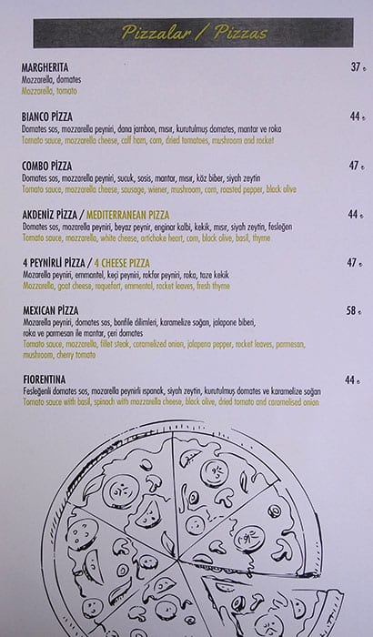 muse cafe menu