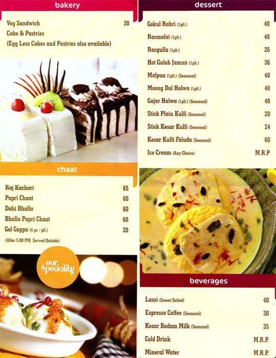 Om Sweets & Snacks Menu, Menu for Om Sweets & Snacks, Sector 8, Gurgaon ...