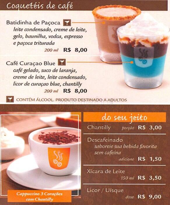 Carta de Grão Espresso