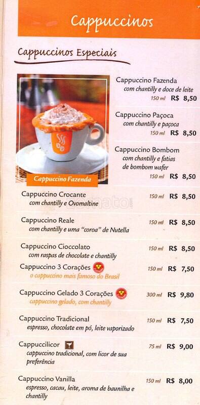 Carta de Grão Espresso