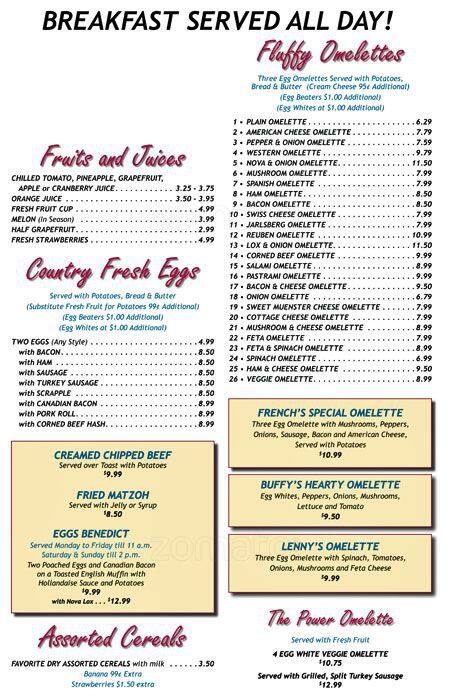 Moish And Itzy S Deli And Restaurant Menu