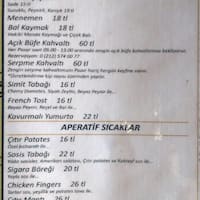 manzara cafe restaurant menu