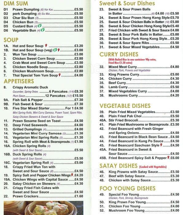 Wing Lee Loi Menu, Menu for Wing Lee Loi, Islington, London Zomato UK