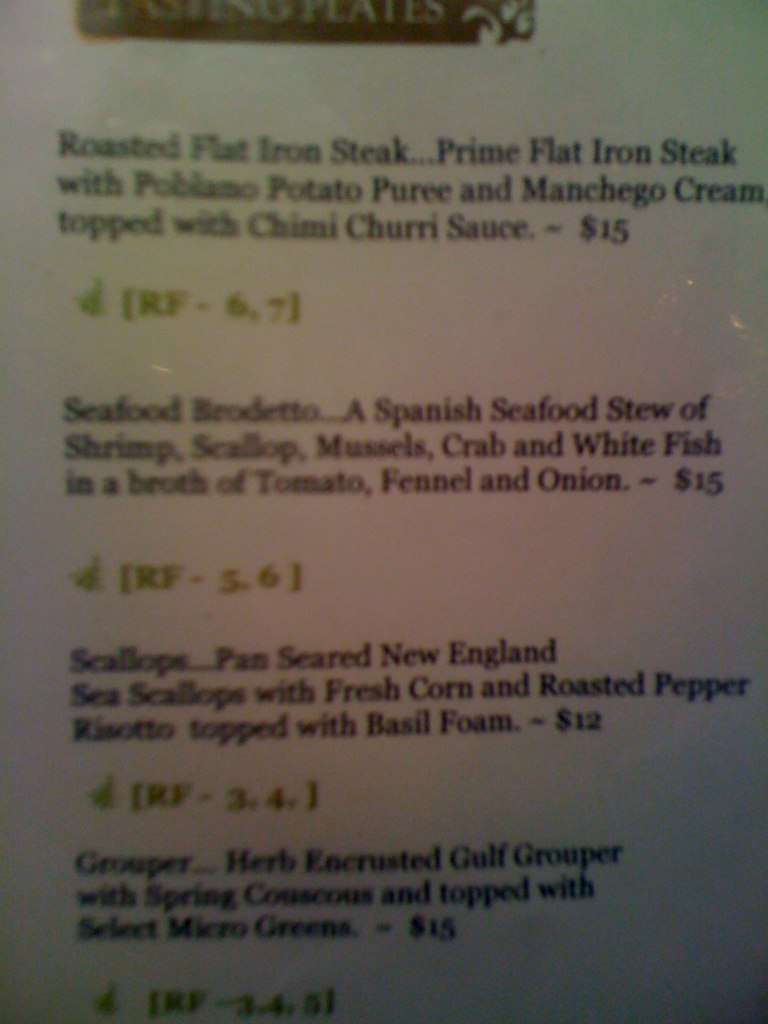 Robust Restaurant Menu, Menu for Robust Restaurant, Webster Groves, St