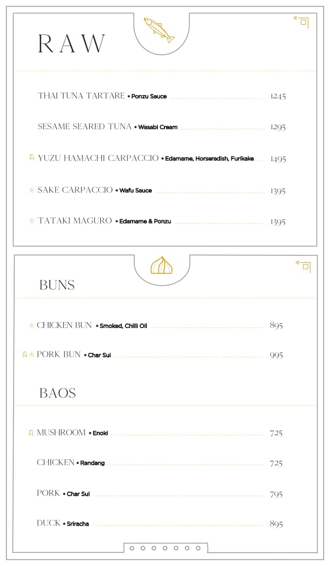 Menu of Lair, Vasant Vihar, New Delhi