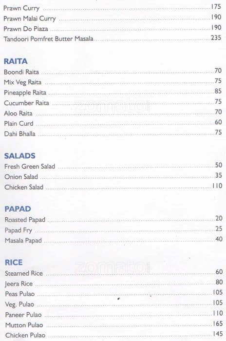 Express Food Plaza menu