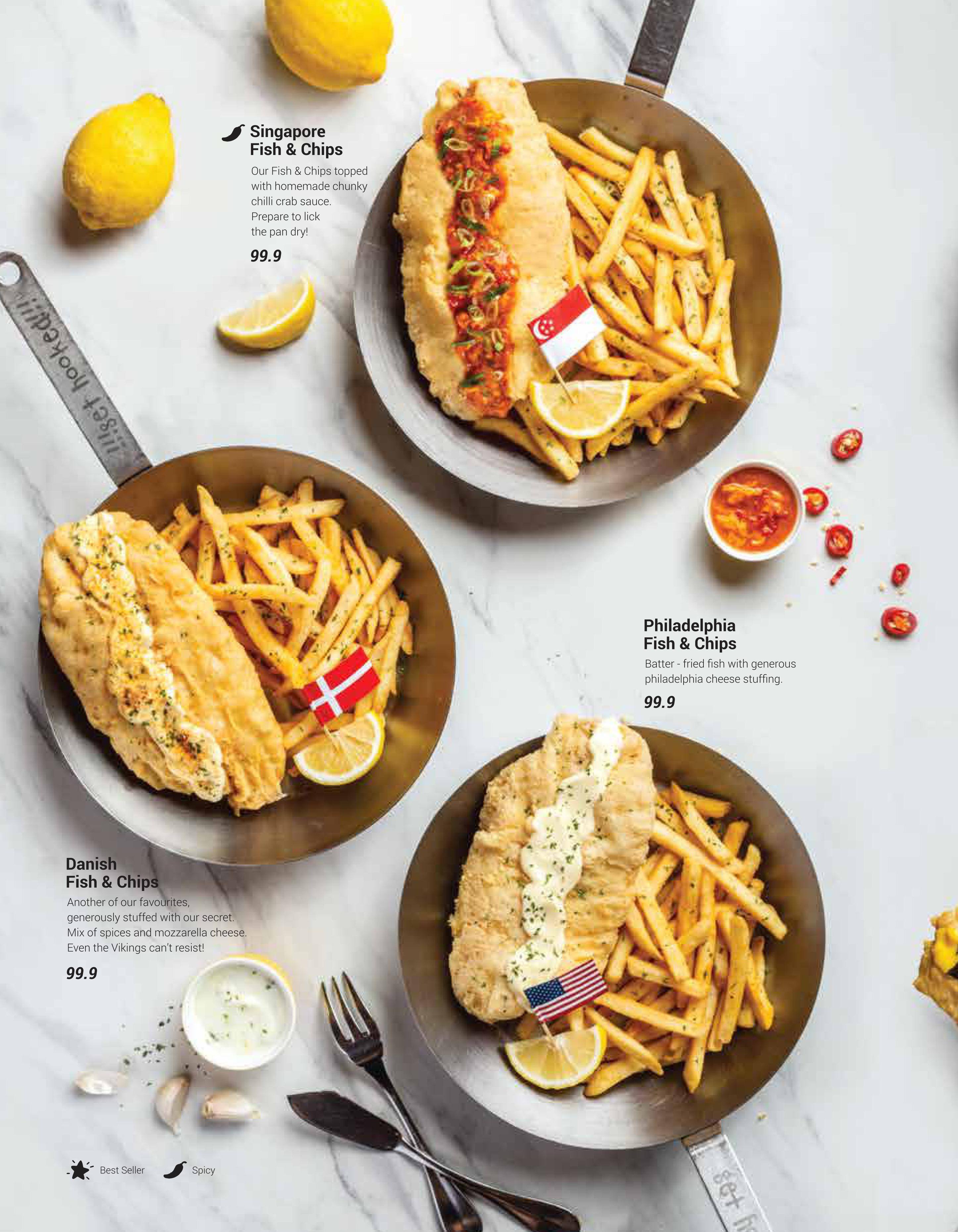 Menu for Fish \u0026 Co., Tanjung Duren, Jakarta