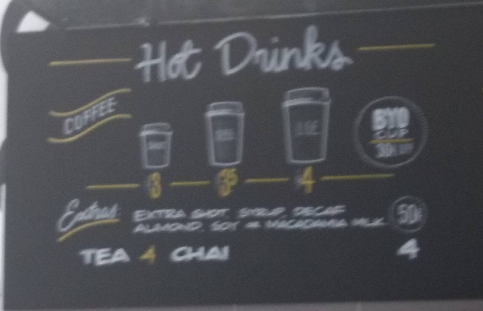 Lush Bucket menu