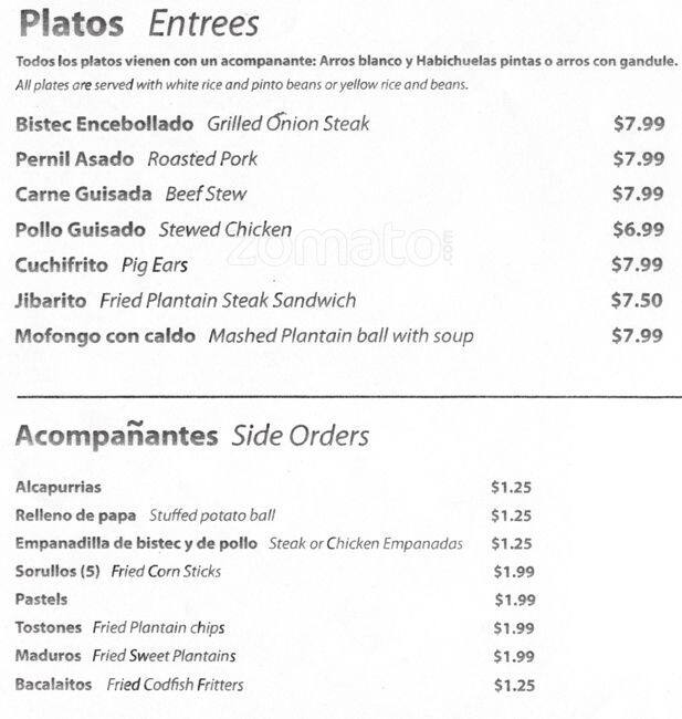 Diana's Food and Restaurant Menu Urbanspoon/Zomato