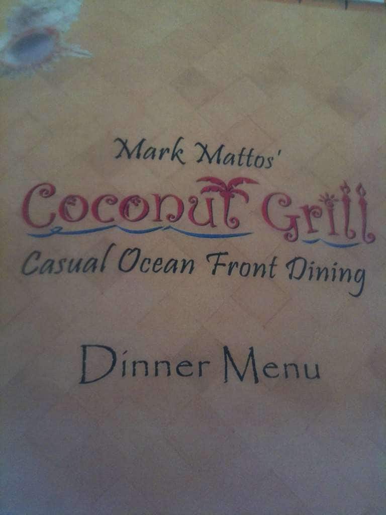 Coconut Grill Menu, Menu for Coconut Grill, Hilo, Rest of Hawaii
