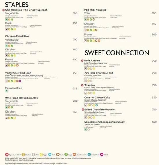 Menu of Spice Traders W Goa, Vagator, Goa