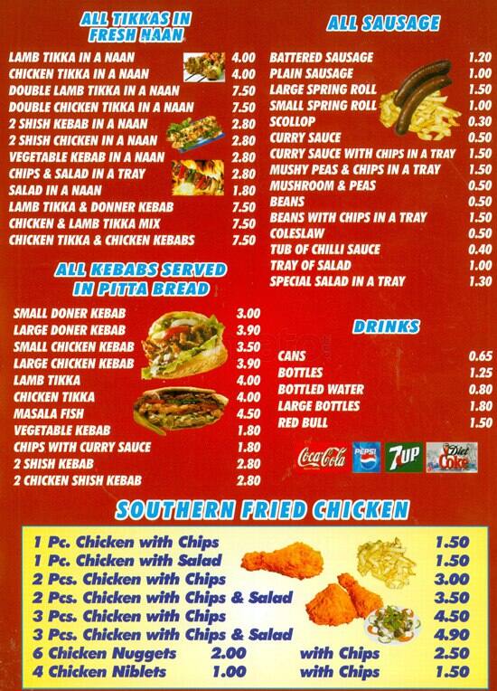 King Kebab Menu Menu For King Kebab King S Heath Birmingham