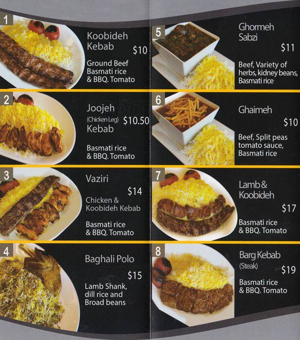 Kebab Stop Menu, Menu for Kebab Stop, Oakville, Toronto Urbanspoon/Zomato