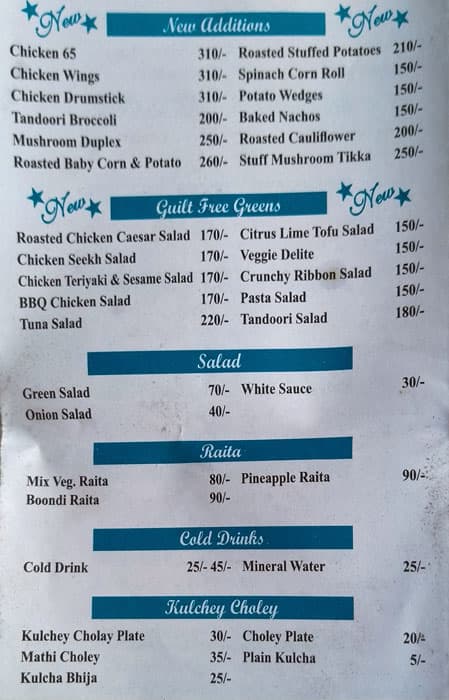 pappi di hatti menu