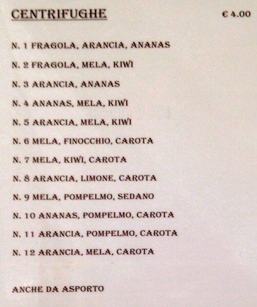 Menu di Paolo e Antonella 