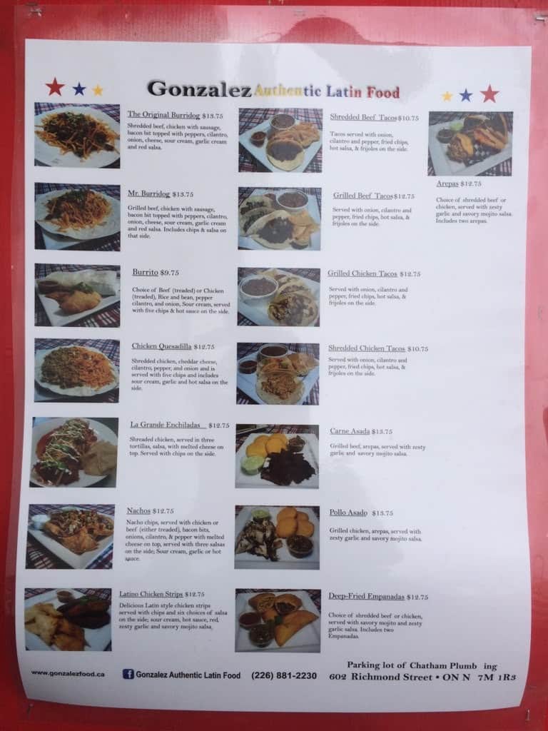 Gonzalez Authentic Latin Food Menu Urbanspoon Zomato gonzalez-authentic-latin-food-menu-urbanspoon-zomato