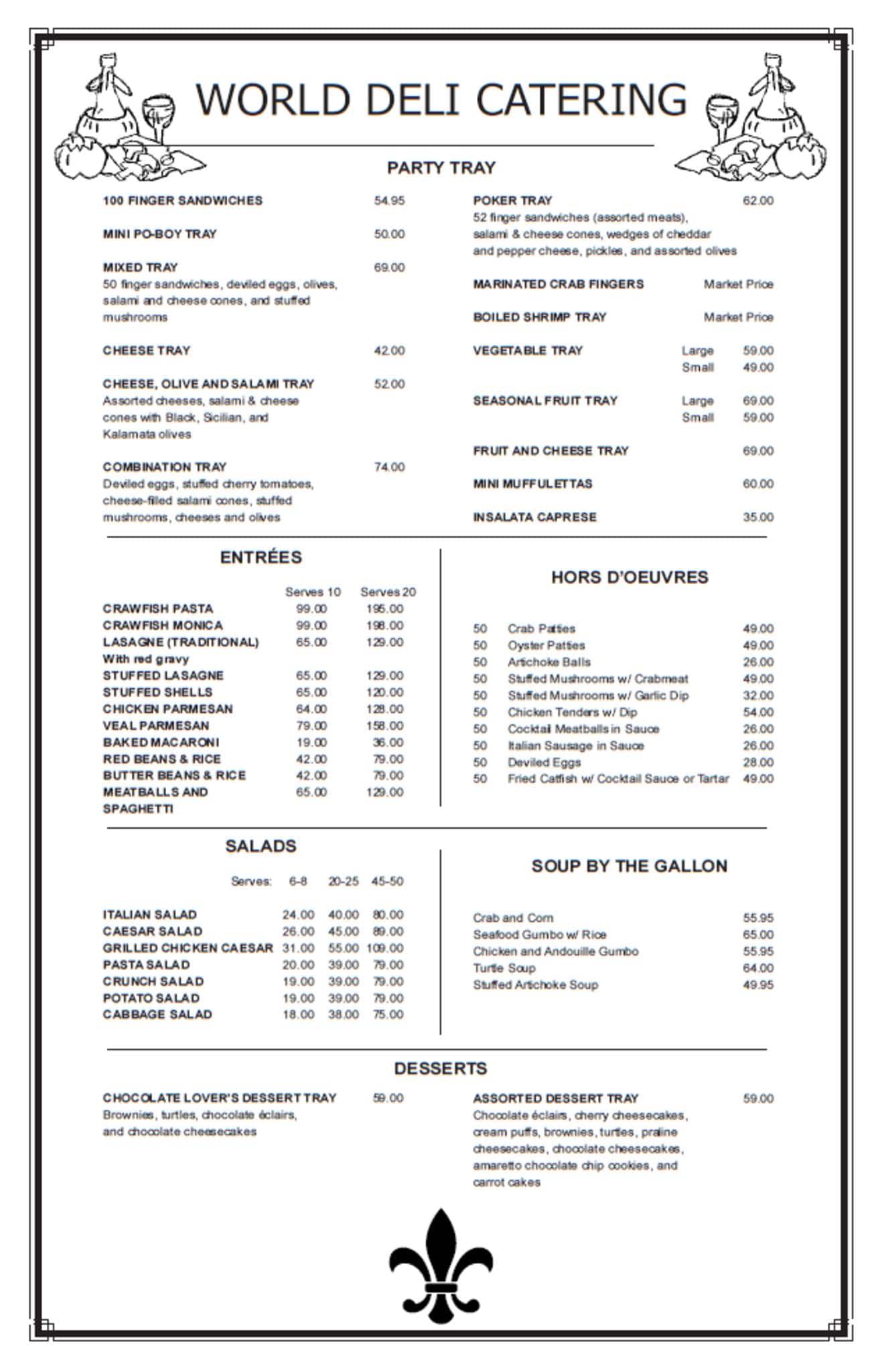 World Deli Menu Menu Untuk World Deli Pontchartrain Shores New world-deli-menu-menu-untuk-world-deli-pontchartrain-shores-new