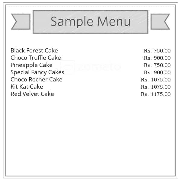 Maxim's Bakers & Confectioners - Since 1969 menu
